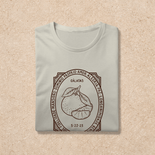 Nome do produto Camiseta Prime Fruto do Espírito