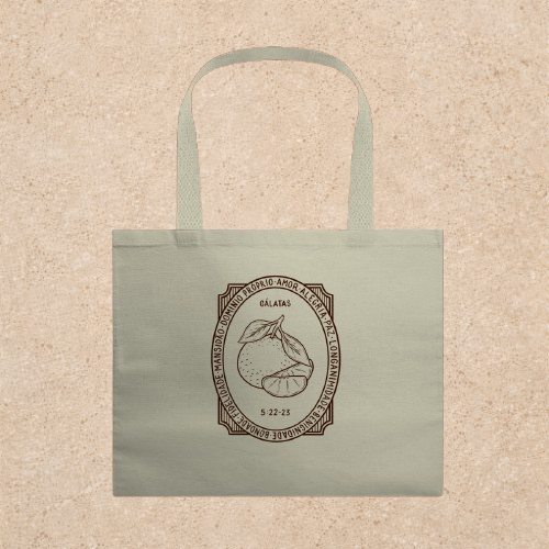 Nome do produto: Ecobag Fruto do Espírito