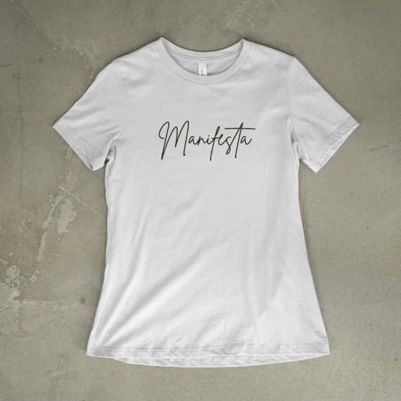 Camiseta Baby Long “Manifesta” – Coleção Manifestar é Vibração