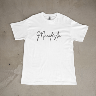 Nome do produto Camiseta T-Shirt “Manifesta” – Coleção Manifestar é Vibração