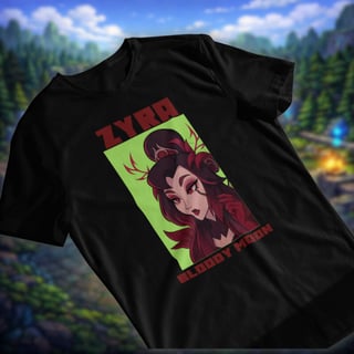 Nome do produto • Camiseta Zyra - League of Legends •