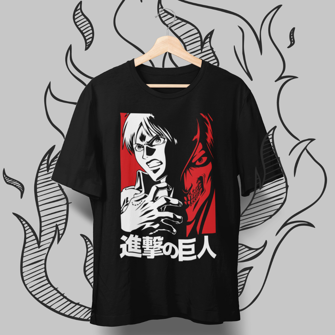 Nome do produto: • Camiseta - Attack on Titan •