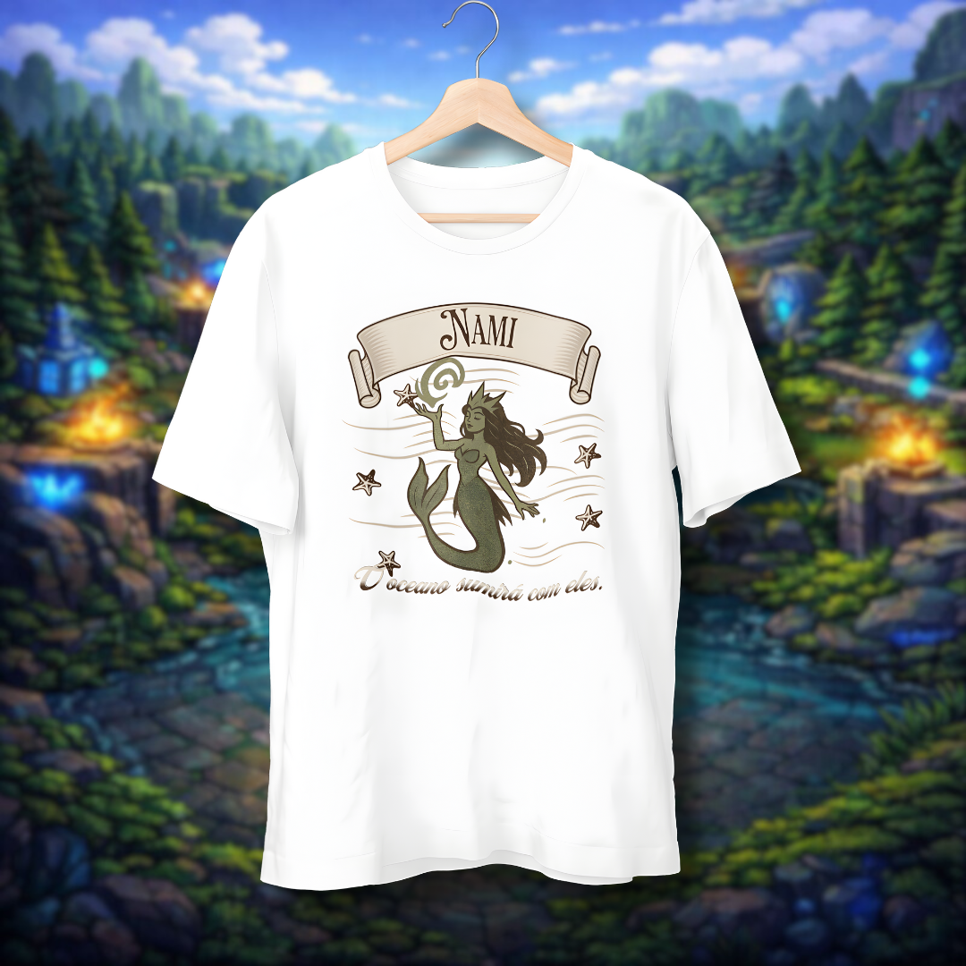 Nome do produto: • Camiseta Nami - League of Legends •
