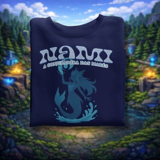 Nome do produto • Camiseta Nami - League of Legends •