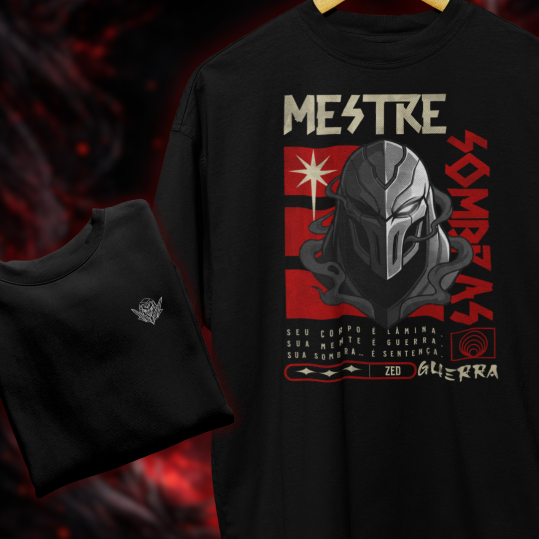 Nome do produto: • Oversized Zed (coleção Way of Shadows) - League of Legends •