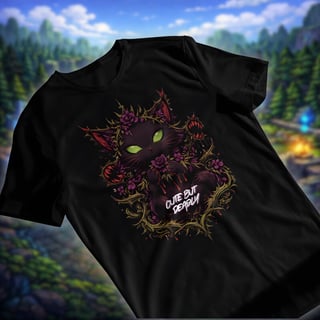 Nome do produto • Camiseta Neko Zyra - Cute but deadly •