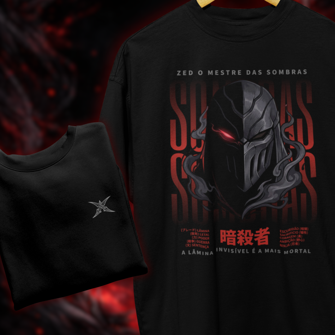 Nome do produto: • Oversized Zed (coleção Way of Shadows) - League of Legends •