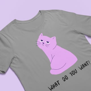 Nome do produto • Camiseta - What do you want? •