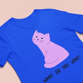 Nome do produto • Camiseta - What do you want? •