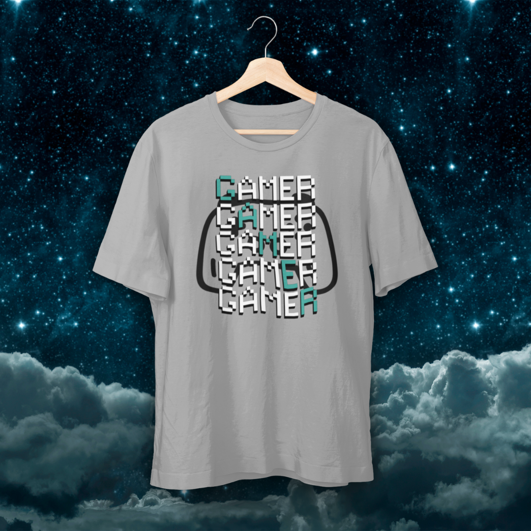 Nome do produto: • Camiseta Gamer •