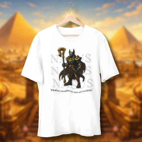 • Camiseta Nasus - League of Legends •