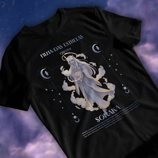 Nome do produto • Camiseta Soraka (coleção Celestial) - League of Legends •