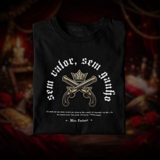 Nome do produto • Camiseta Miss Fortune (coleção Double Shot) - League of Legends •