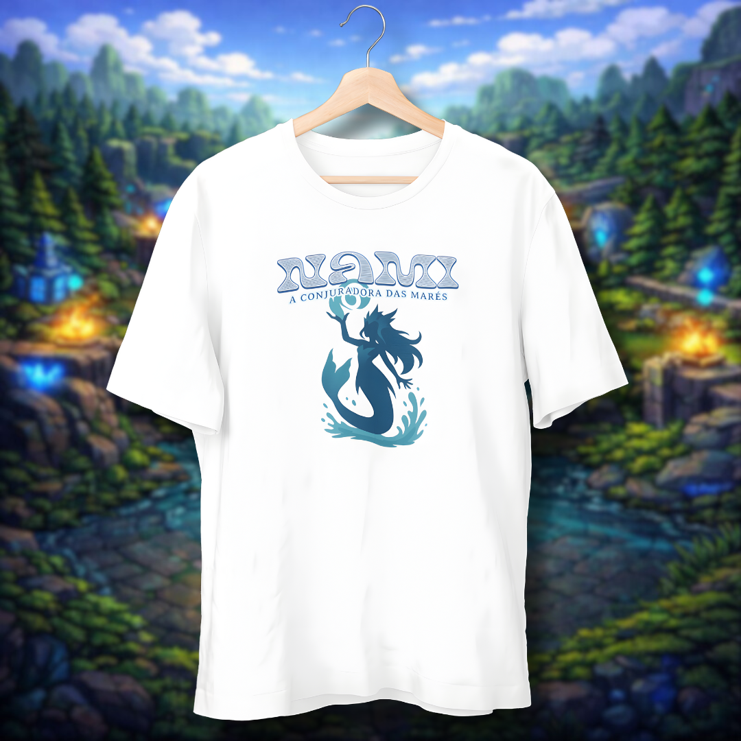 Nome do produto: • Camiseta Nami - League of Legends •