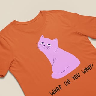 Nome do produto • Camiseta - What do you want? •