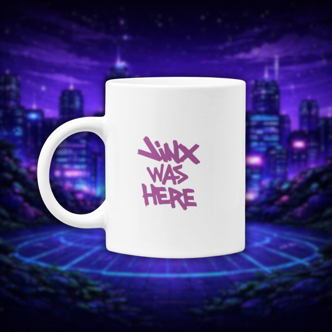 Nome do produto: • Caneca Jinx - League of Legends/Arcane •