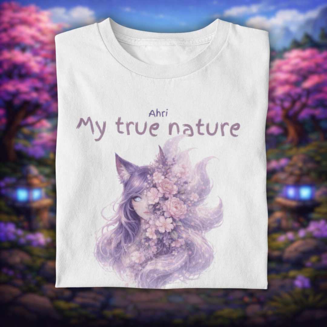 Nome do produto: • Camiseta Ahri - League of Legends •