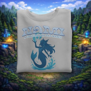 Nome do produto • Camiseta Nami - League of Legends •
