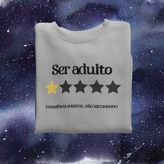 Nome do produto • Camiseta - Ser adulto •
