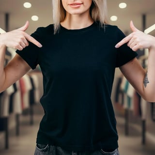 Nome do produto Baby Look Lisa Feminina Quality 100% Algodão Penteado Fio 30.1 – (165g)