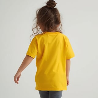 Camiseta Infantil Lisa (2 á 8 anos) 100% Algodão