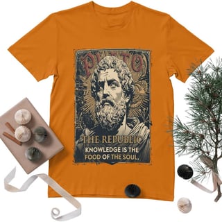 Nome do produto Camiseta Platão - A República - Edição Limitada Coleção Filosofia