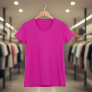 Nome do produto Baby Look Lisa Feminina Quality 100% Algodão Penteado Fio 30.1 – (165g)