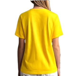 Nome do produto Camiseta Amarela Gato I Like Cats And Coffee - Algodão 30.1 Unissex