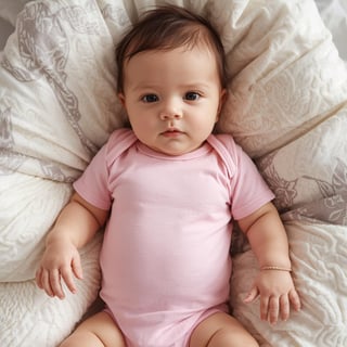 Nome do produto Body Bebê Liso (RN a 12 Meses) | 100% Algodão