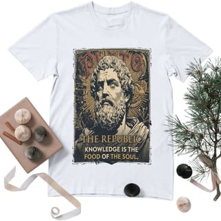 Nome do produto Camiseta Platão - A República - Edição Limitada Coleção Filosofia