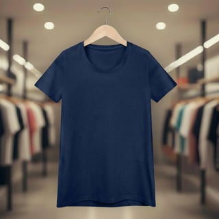 Nome do produto Baby Look Lisa Feminina Quality 100% Algodão Penteado Fio 30.1 – (165g)