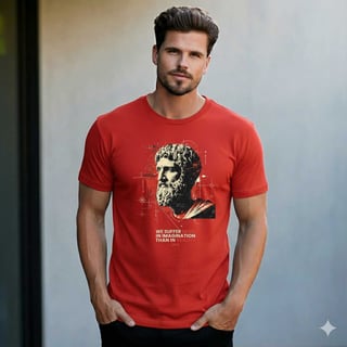 Nome do produto Camiseta Estoicismo Sêneca - 