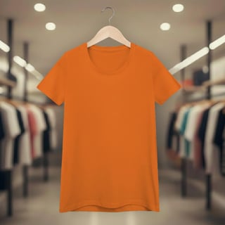 Nome do produto Baby Look Lisa Feminina Quality 100% Algodão Penteado Fio 30.1 – (165g)