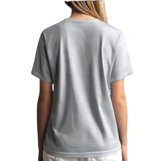 Nome do produto Camiseta Cinza Mescla Gato E Café - Moda Geek Algodão