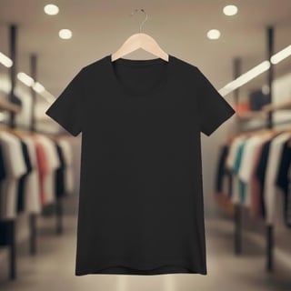 Nome do produto Baby Look Lisa Feminina Quality 100% Algodão Penteado Fio 30.1 – (165g)