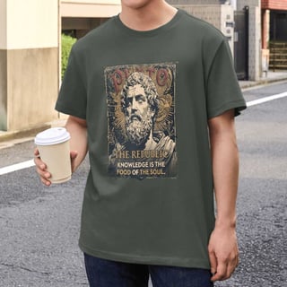 Nome do produto Camiseta Platão - A República - Edição Limitada Coleção Filosofia
