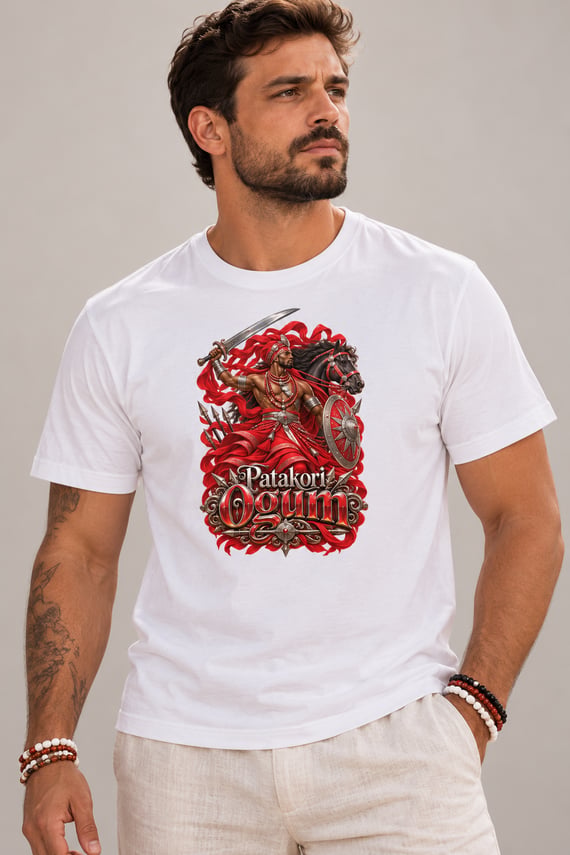 Camiseta Ogum - Patakori Ogum