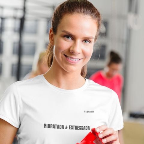 Nome do produto: Camiseta Baby Long Pima Hidratada & Estressada | Mood Verão 2026