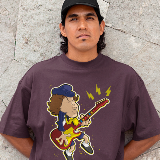 Camiseta Oversized Kid Angus