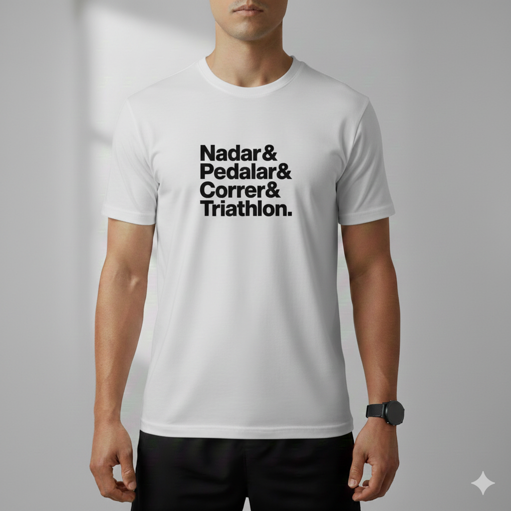 Nome do produto: Camiseta Triatlhon & 