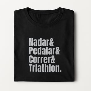 Nome do produto Camiseta  Triathlon & White 