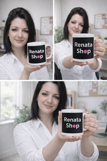 Nome do produto Caneca Renata Shop - Caneca Personalizada cerâmica 325ml