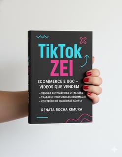 Nome do produto Livro TiktokZei - Ecommerce e UGC