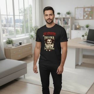 Nome do produto Camiseta Preta Quality Personalizada Palhaço