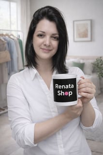 Nome do produto Caneca Renata Shop - Caneca Personalizada cerâmica 325ml