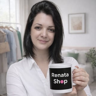 Caneca Renata Shop - Caneca Personalizada cerâmica 325ml