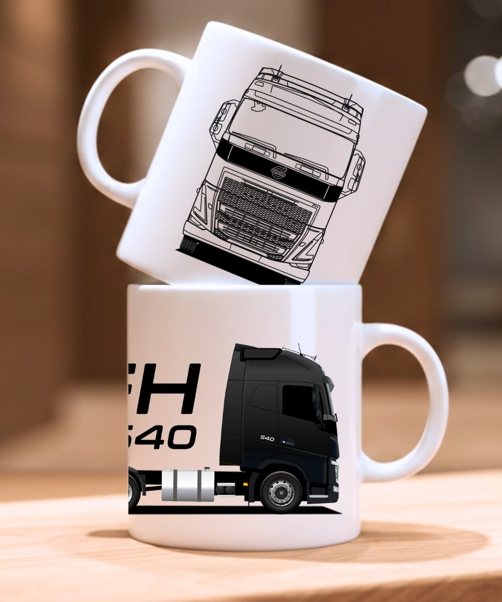 Nome do produto: CANECA CAMINHÃO VOLVO FH540