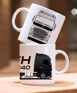 Nome do produtoCANECA CAMINHÃO VOLVO FH540