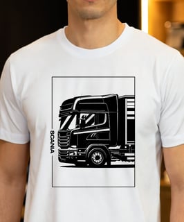 CAMISETA DE CAMINHÃO SCANIA SÉRIE R 