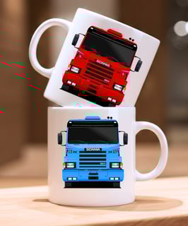 CANECA CAMINHÃO SCANIA 113H CORES
